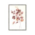 Picture of Rust Petals II  _GroupedProduct_Rectangle_Portrait_Framed_Matted_