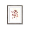 Picture of Rust Petals II  _GroupedProduct_Rectangle_Portrait_Framed_Matted_