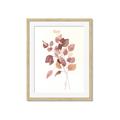 Picture of Rust Petals II  _GroupedProduct_Rectangle_Portrait_Framed_Matted_