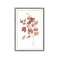 Picture of Rust Petals II  _GroupedProduct_Rectangle_Portrait_Framed_Matted_