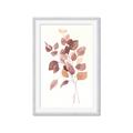 Picture of Rust Petals II  _GroupedProduct_Rectangle_Portrait_Framed_Matted_