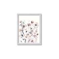 Picture of Wildflower Blush _GroupedProduct_Rectangle_Portrait_Framed_Matted_