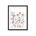 Picture of Wildflower Blush _GroupedProduct_Rectangle_Portrait_Framed_Matted_
