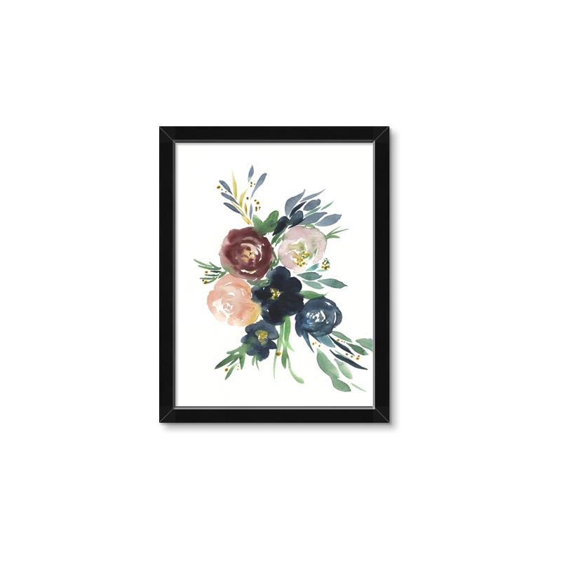 Picture of Autumn Blooms I _GroupedProduct_Rectangle_Portrait_Framed_Matted_