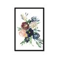 Picture of Autumn Blooms I _GroupedProduct_Rectangle_Portrait_Framed_Matted_