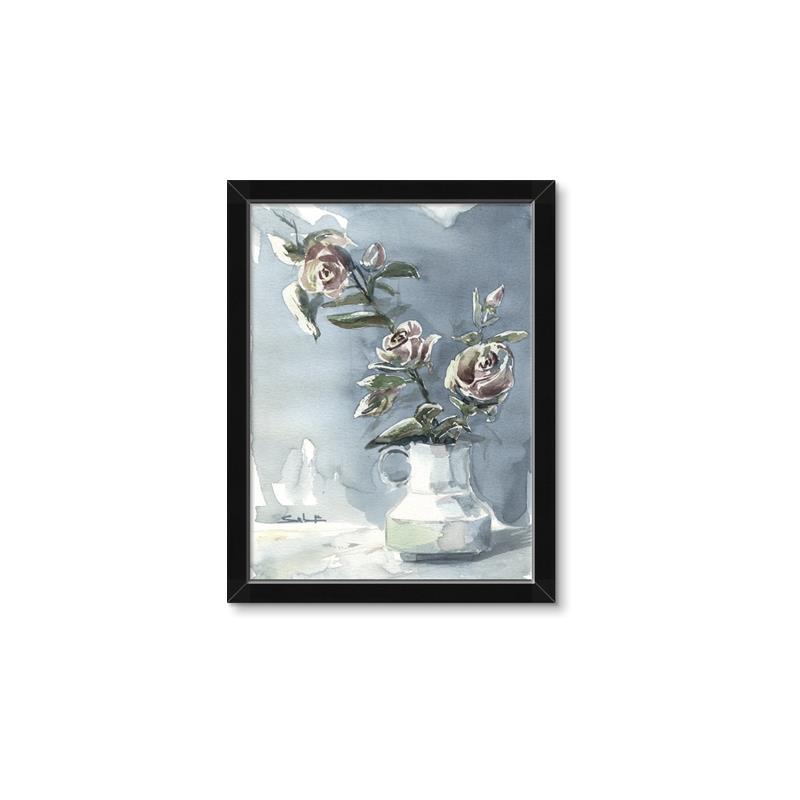Picture of Rose Bottle I  _GroupedProduct_Rectangle_Portrait_Framed_Matted_