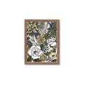 Picture of Detailed Floral in Color  _GroupedProduct_Rectangle_Portrait_Framed_Matted_