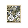 Picture of Detailed Floral in Color  _GroupedProduct_Rectangle_Portrait_Framed_Matted_