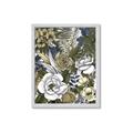 Picture of Detailed Floral in Color  _GroupedProduct_Rectangle_Portrait_Framed_Matted_
