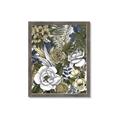 Picture of Detailed Floral in Color  _GroupedProduct_Rectangle_Portrait_Framed_Matted_