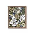 Picture of Detailed Floral in Color  _GroupedProduct_Rectangle_Portrait_Framed_Matted_