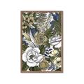Picture of Detailed Floral in Color  _GroupedProduct_Rectangle_Portrait_Framed_Matted_