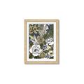 Picture of Detailed Floral in Color  _GroupedProduct_Rectangle_Portrait_Framed_Matted_