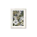 Picture of Detailed Floral in Color  _GroupedProduct_Rectangle_Portrait_Framed_Matted_