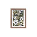 Picture of Detailed Floral in Color  _GroupedProduct_Rectangle_Portrait_Framed_Matted_