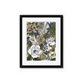 Picture of Detailed Floral in Color  _GroupedProduct_Rectangle_Portrait_Framed_Matted_