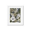 Picture of Detailed Floral in Color  _GroupedProduct_Rectangle_Portrait_Framed_Matted_