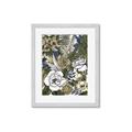 Picture of Detailed Floral in Color  _GroupedProduct_Rectangle_Portrait_Framed_Matted_