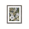 Picture of Detailed Floral in Color  _GroupedProduct_Rectangle_Portrait_Framed_Matted_