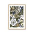 Picture of Detailed Floral in Color  _GroupedProduct_Rectangle_Portrait_Framed_Matted_