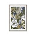Picture of Detailed Floral in Color  _GroupedProduct_Rectangle_Portrait_Framed_Matted_