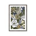 Picture of Detailed Floral in Color  _GroupedProduct_Rectangle_Portrait_Framed_Matted_