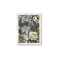 Picture of Detailed Floral in Color  _GroupedProduct_Rectangle_Portrait_Framed_Matted_