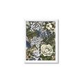 Picture of Detailed Floral in Color  _GroupedProduct_Rectangle_Portrait_Framed_Matted_