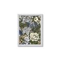 Picture of Detailed Floral in Color  _GroupedProduct_Rectangle_Portrait_Framed_Matted_