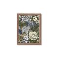 Picture of Detailed Floral in Color  _GroupedProduct_Rectangle_Portrait_Framed_Matted_