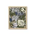 Picture of Detailed Floral in Color  _GroupedProduct_Rectangle_Portrait_Framed_Matted_