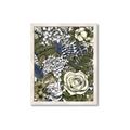 Picture of Detailed Floral in Color  _GroupedProduct_Rectangle_Portrait_Framed_Matted_