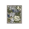 Picture of Detailed Floral in Color  _GroupedProduct_Rectangle_Portrait_Framed_Matted_