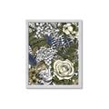 Picture of Detailed Floral in Color  _GroupedProduct_Rectangle_Portrait_Framed_Matted_