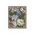 Picture of Detailed Floral in Color  _GroupedProduct_Rectangle_Portrait_Framed_Matted_