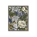 Picture of Detailed Floral in Color  _GroupedProduct_Rectangle_Portrait_Framed_Matted_