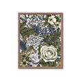 Picture of Detailed Floral in Color  _GroupedProduct_Rectangle_Portrait_Framed_Matted_