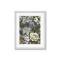 Picture of Detailed Floral in Color  _GroupedProduct_Rectangle_Portrait_Framed_Matted_