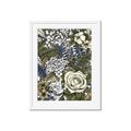 Picture of Detailed Floral in Color  _GroupedProduct_Rectangle_Portrait_Framed_Matted_