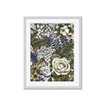 Picture of Detailed Floral in Color  _GroupedProduct_Rectangle_Portrait_Framed_Matted_