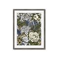 Picture of Detailed Floral in Color  _GroupedProduct_Rectangle_Portrait_Framed_Matted_