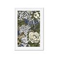 Picture of Detailed Floral in Color  _GroupedProduct_Rectangle_Portrait_Framed_Matted_