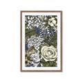 Picture of Detailed Floral in Color  _GroupedProduct_Rectangle_Portrait_Framed_Matted_