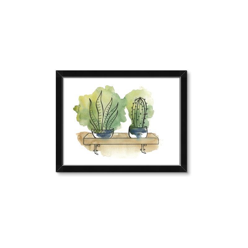Picture of Splashed Cactus I  _GroupedProduct_Rectangle_Landscape_Framed_Matted_