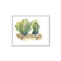 Picture of Splashed Cactus I  _GroupedProduct_Rectangle_Landscape_Framed_Matted_