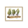 Picture of Splashed Cactus II  _GroupedProduct_Rectangle_Landscape_Framed_Matted_