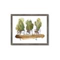 Picture of Splashed Cactus II  _GroupedProduct_Rectangle_Landscape_Framed_Matted_