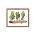 Picture of Splashed Cactus II  _GroupedProduct_Rectangle_Landscape_Framed_Matted_