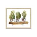 Picture of Splashed Cactus II  _GroupedProduct_Rectangle_Landscape_Framed_Matted_