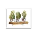 Picture of Splashed Cactus II  _GroupedProduct_Rectangle_Landscape_Framed_Matted_